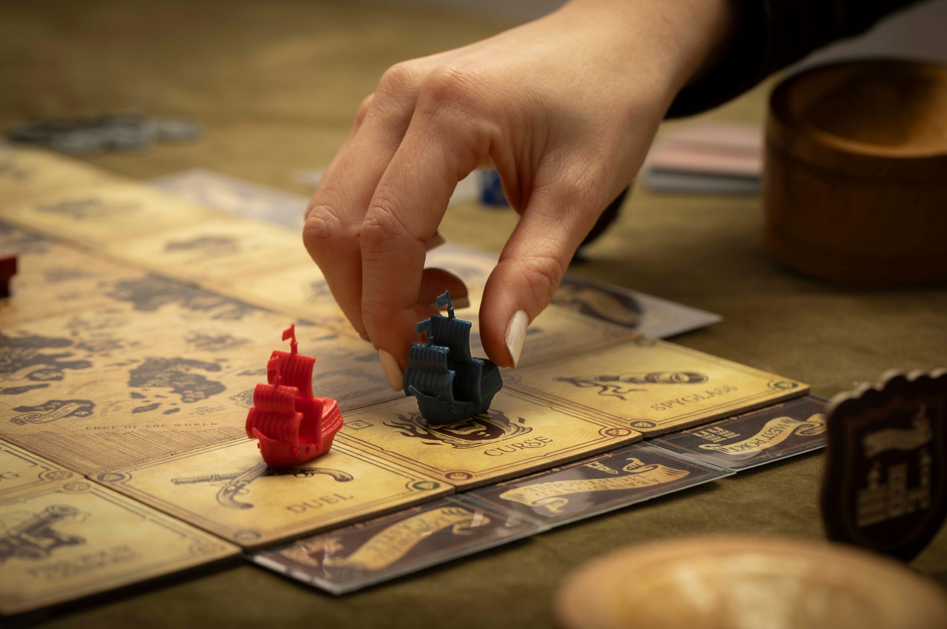Sail phase - navigating the board